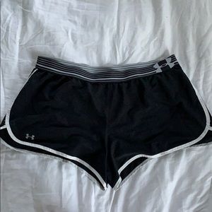 Black Mesh Under Armour Shorts